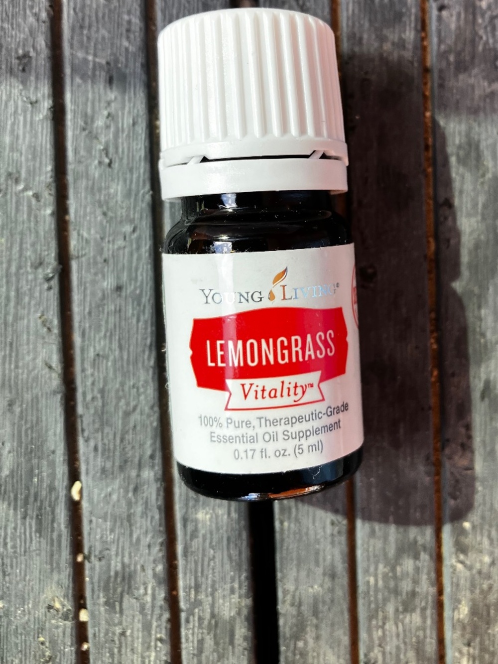 Young Living Essential Oil -Lemongrass Vitality- (5ml) New/Sealed